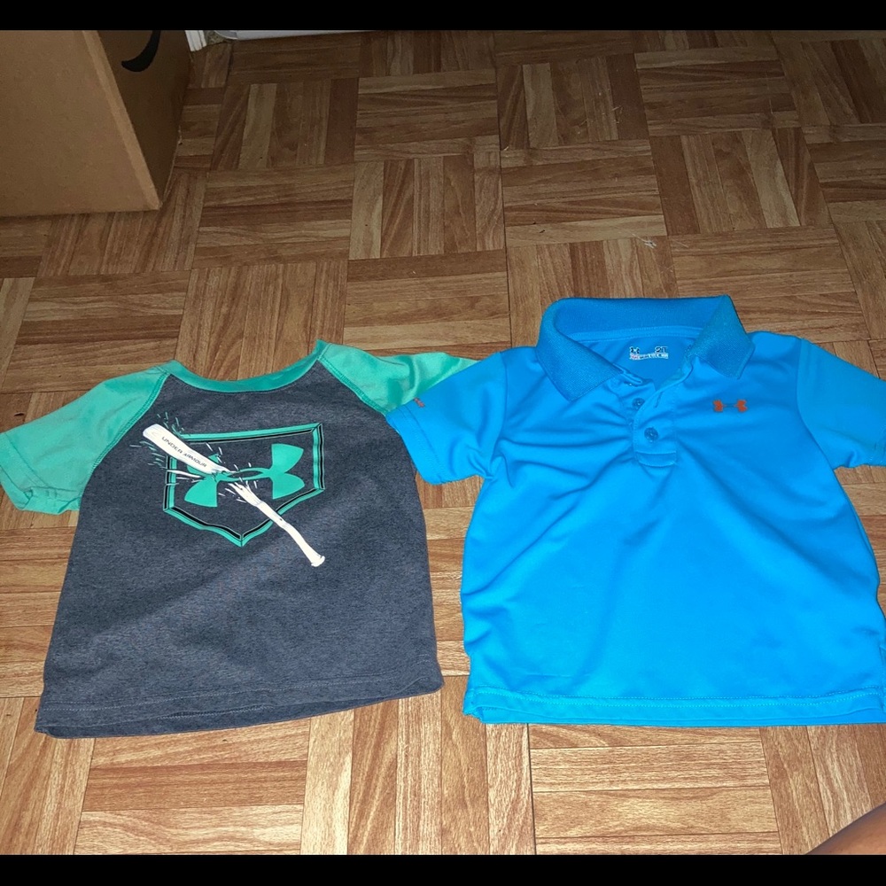 Boys Under Armour shirts